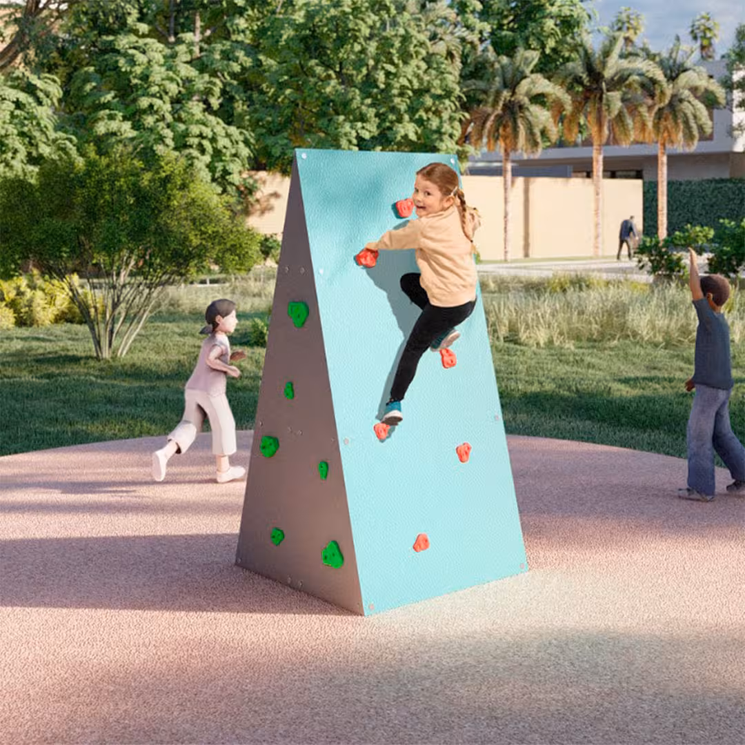 mur escalade enfant extérieur