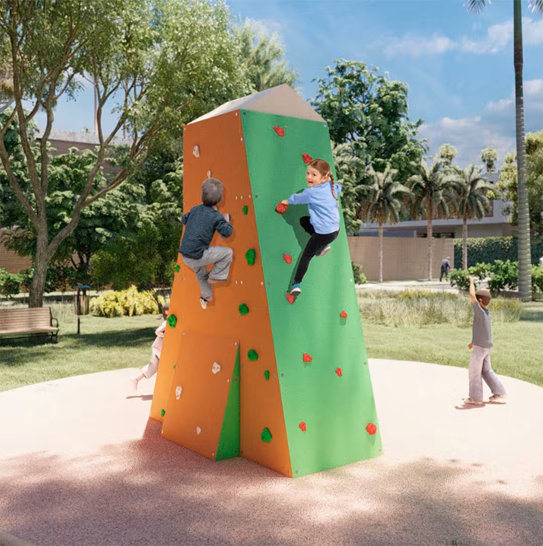 petit bloc 4 faces grimpables pour enfants