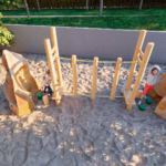 petite traversée escalade et pont pour enfant